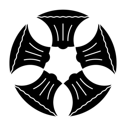 五つ鉞紋