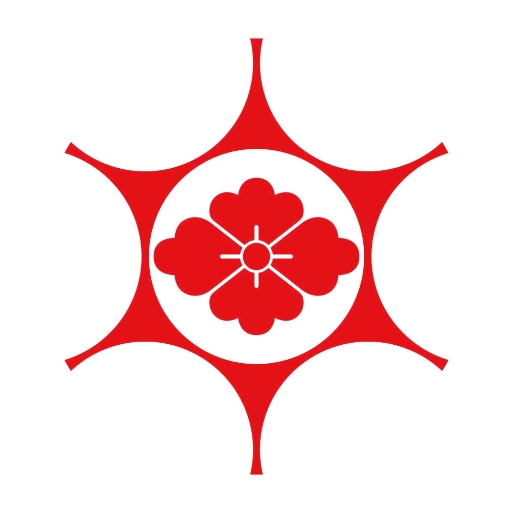 鞠挾みに花菱紋 8