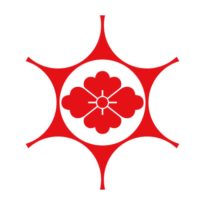 鞠挾みに花菱紋 8