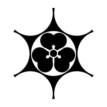 鞠挾みに片喰紋