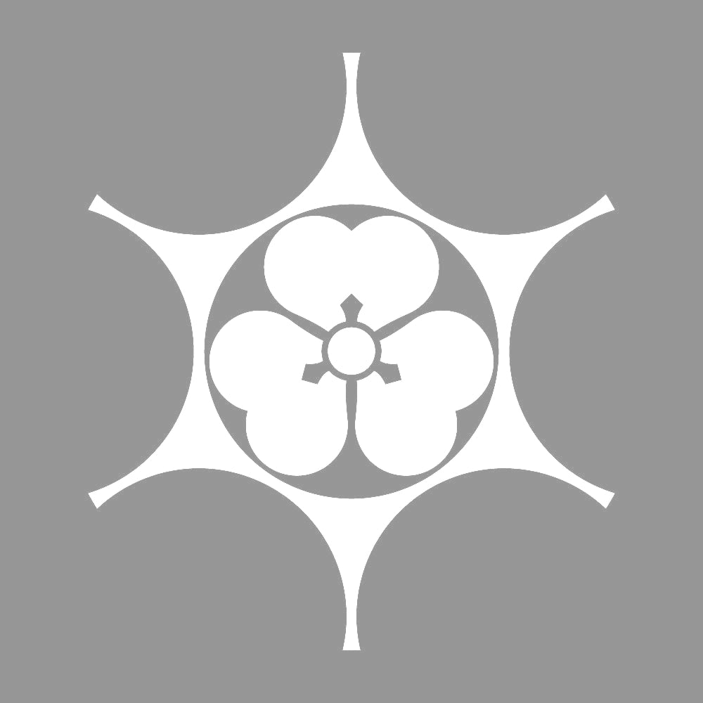 鞠挾みに片喰紋 7