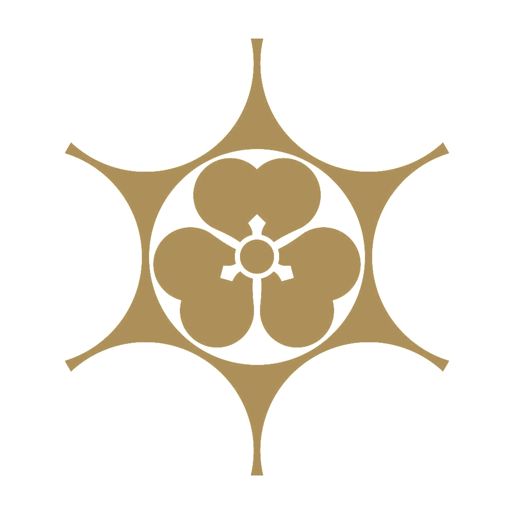 鞠挾みに片喰紋 9