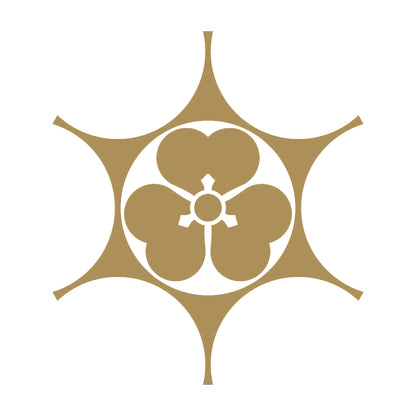 鞠挾みに片喰紋 9