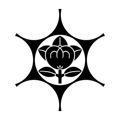 鞠挾みに立花紋