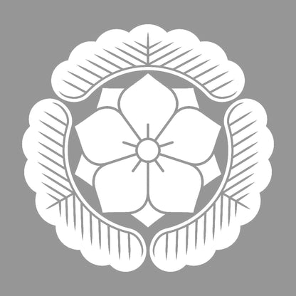 根なし三つ松に八重桔梗紋 7