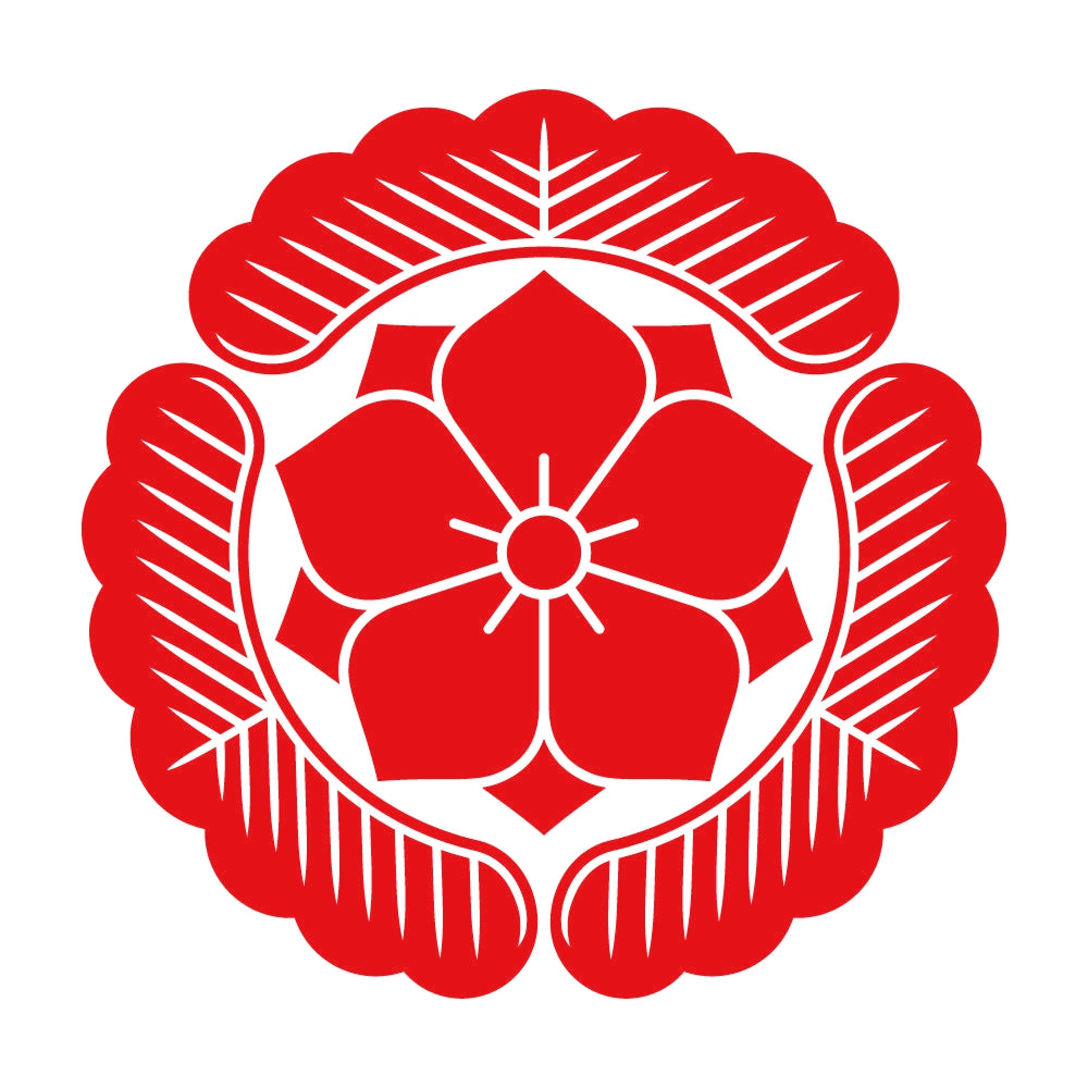 根なし三つ松に八重桔梗紋 8