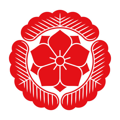 根なし三つ松に八重桔梗紋 8
