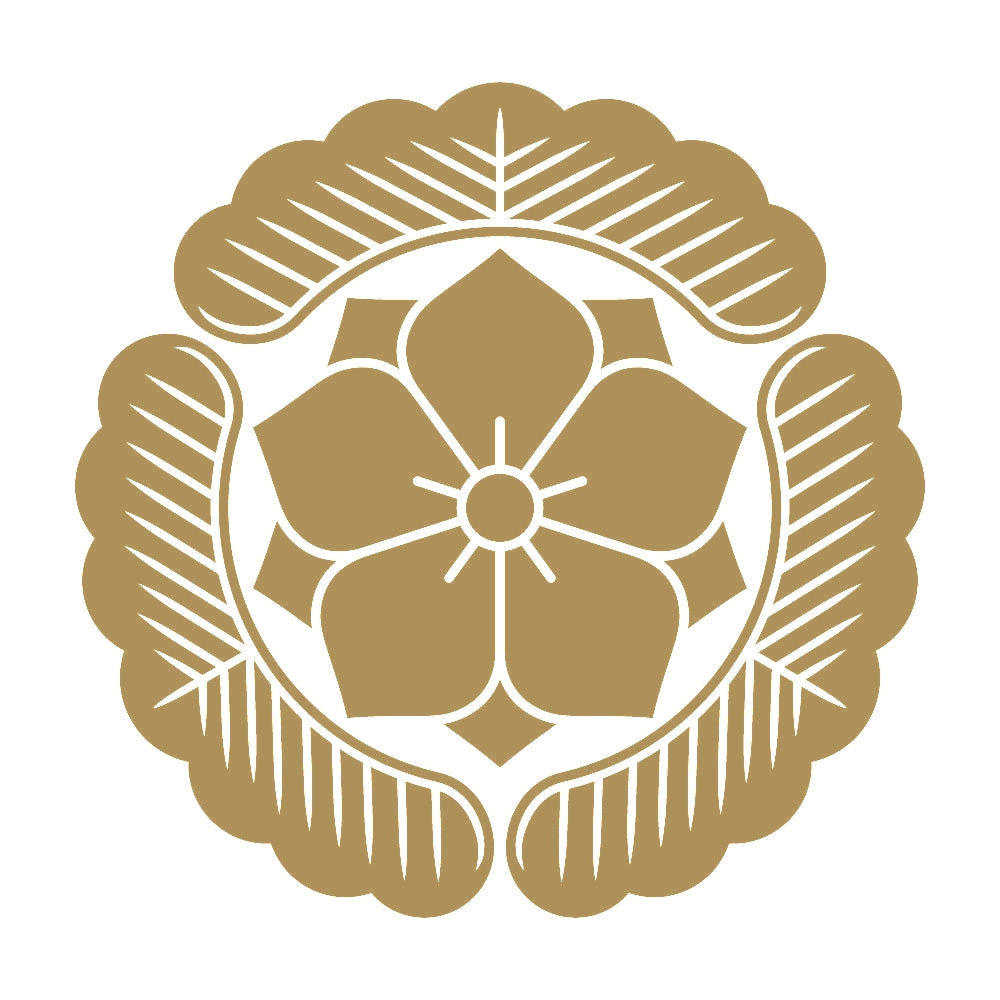 根なし三つ松に八重桔梗紋 9