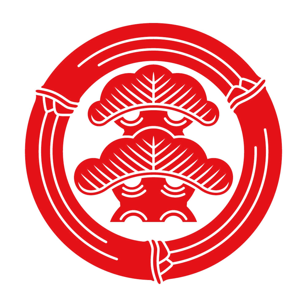 竹輪に二階松紋 8