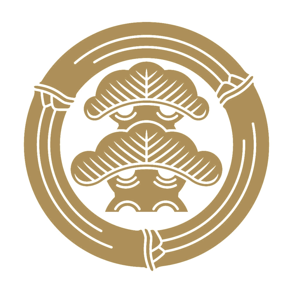 竹輪に二階松紋 9