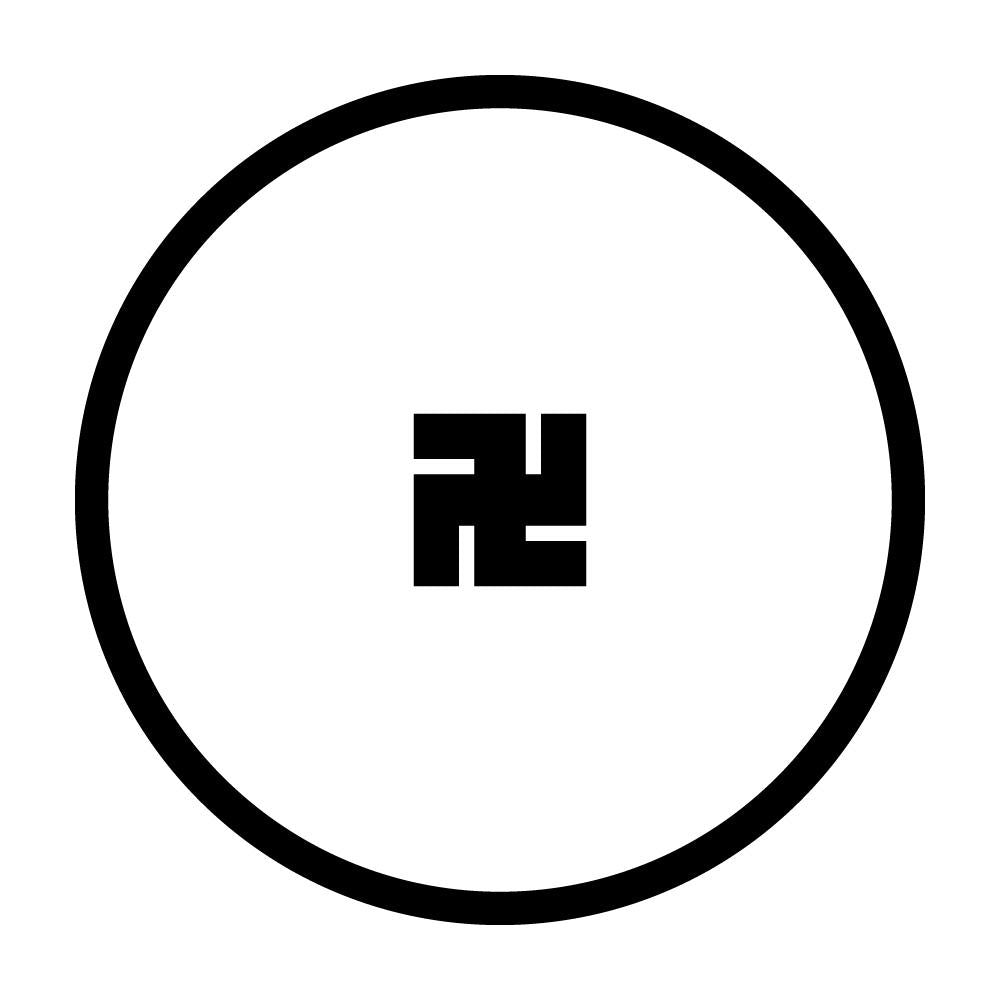 糸輪に小万字紋