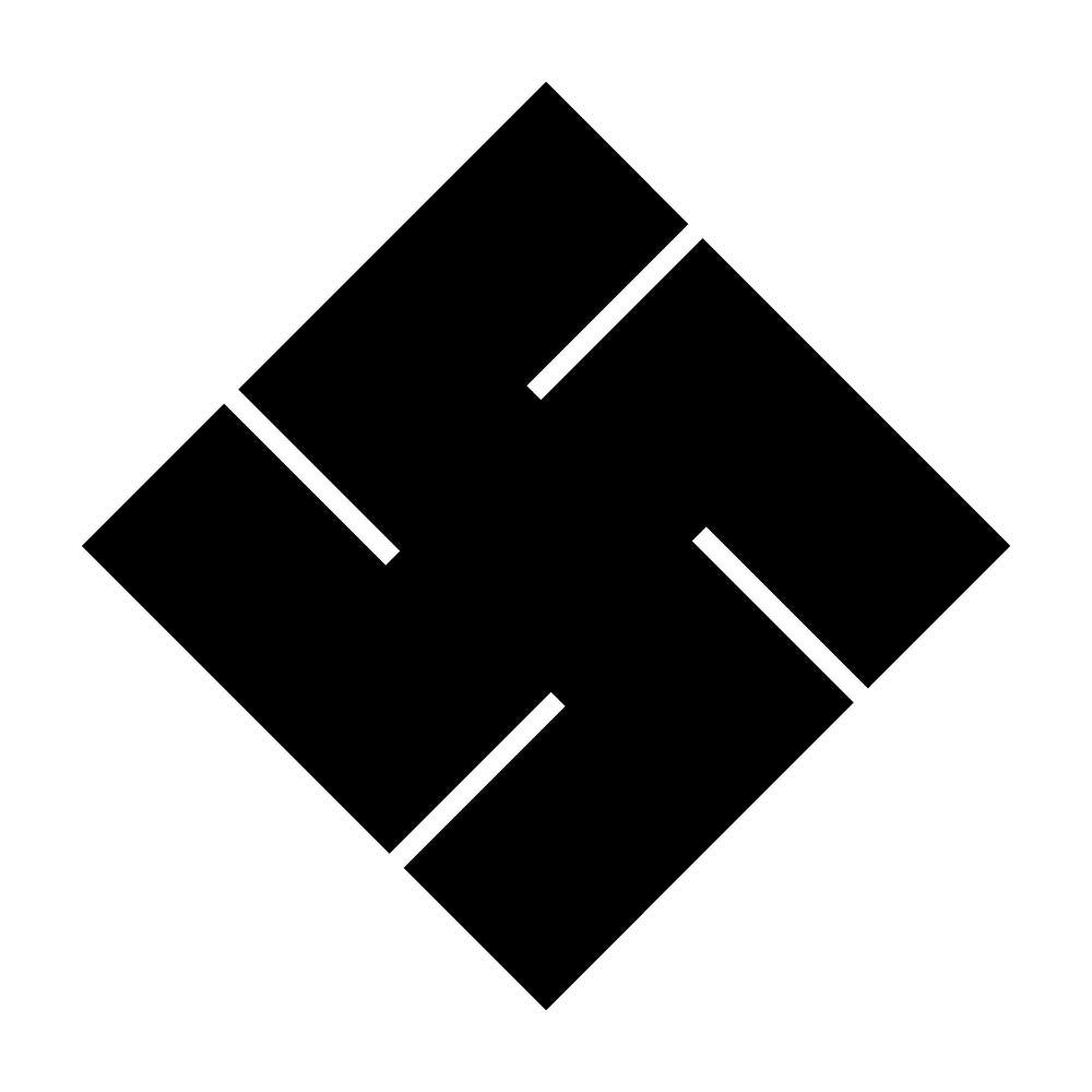 隅立て右万字紋