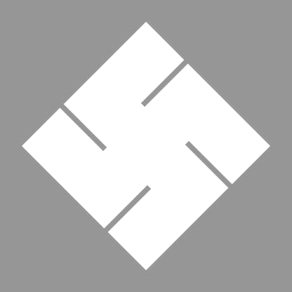 隅立て右万字紋 7