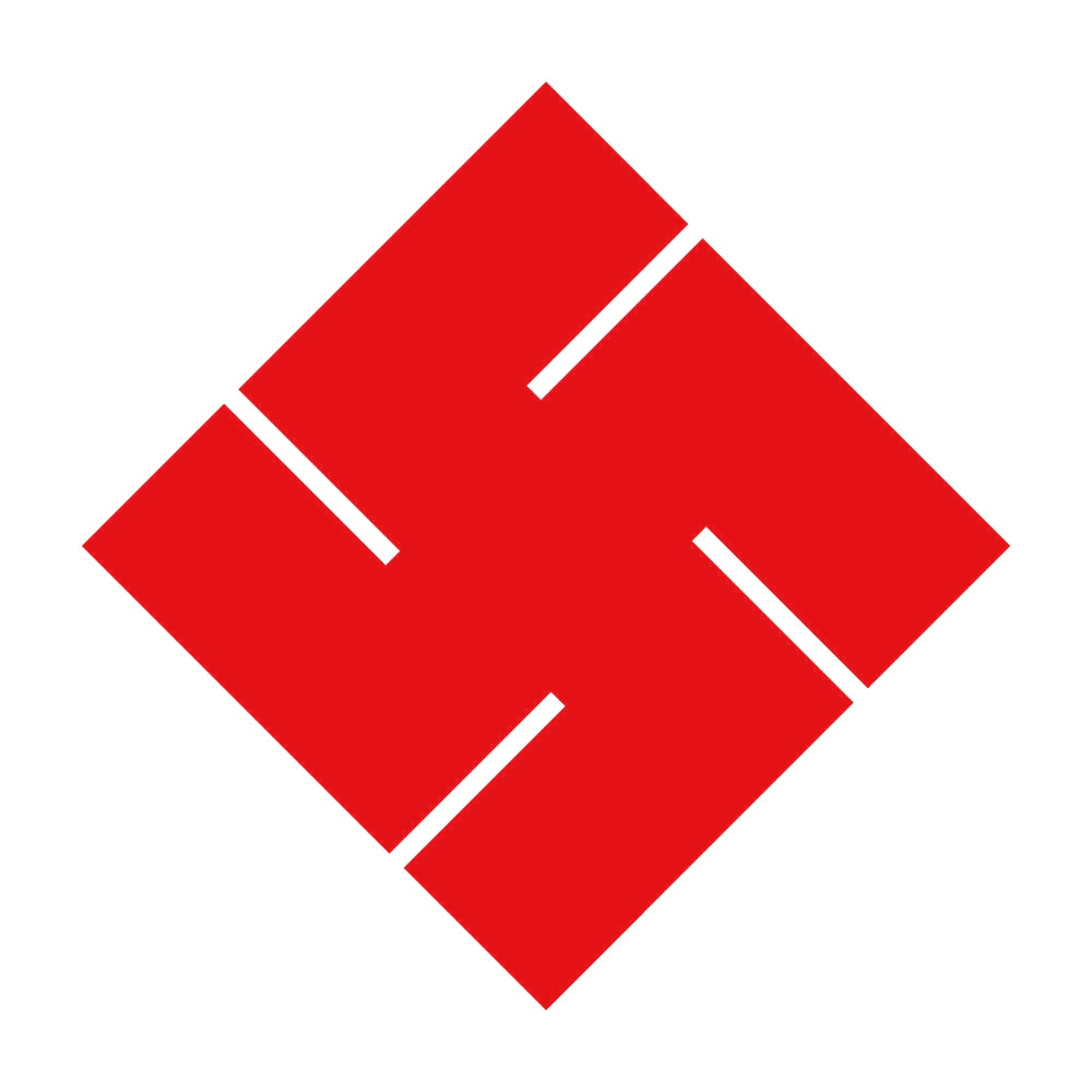 隅立て右万字紋 8