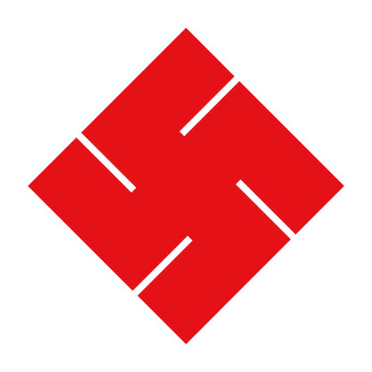 隅立て右万字紋 8