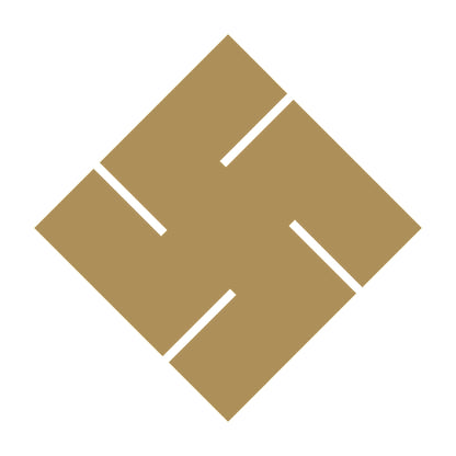 隅立て右万字紋 9