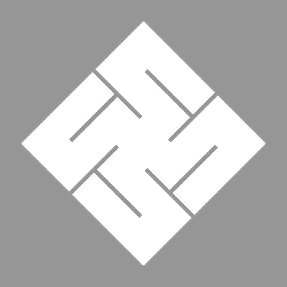 隅立て右万字崩し紋 7