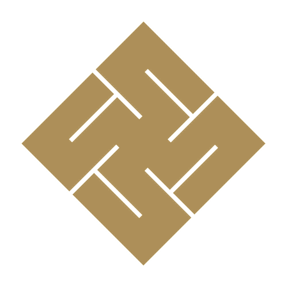 隅立て右万字崩し紋 9