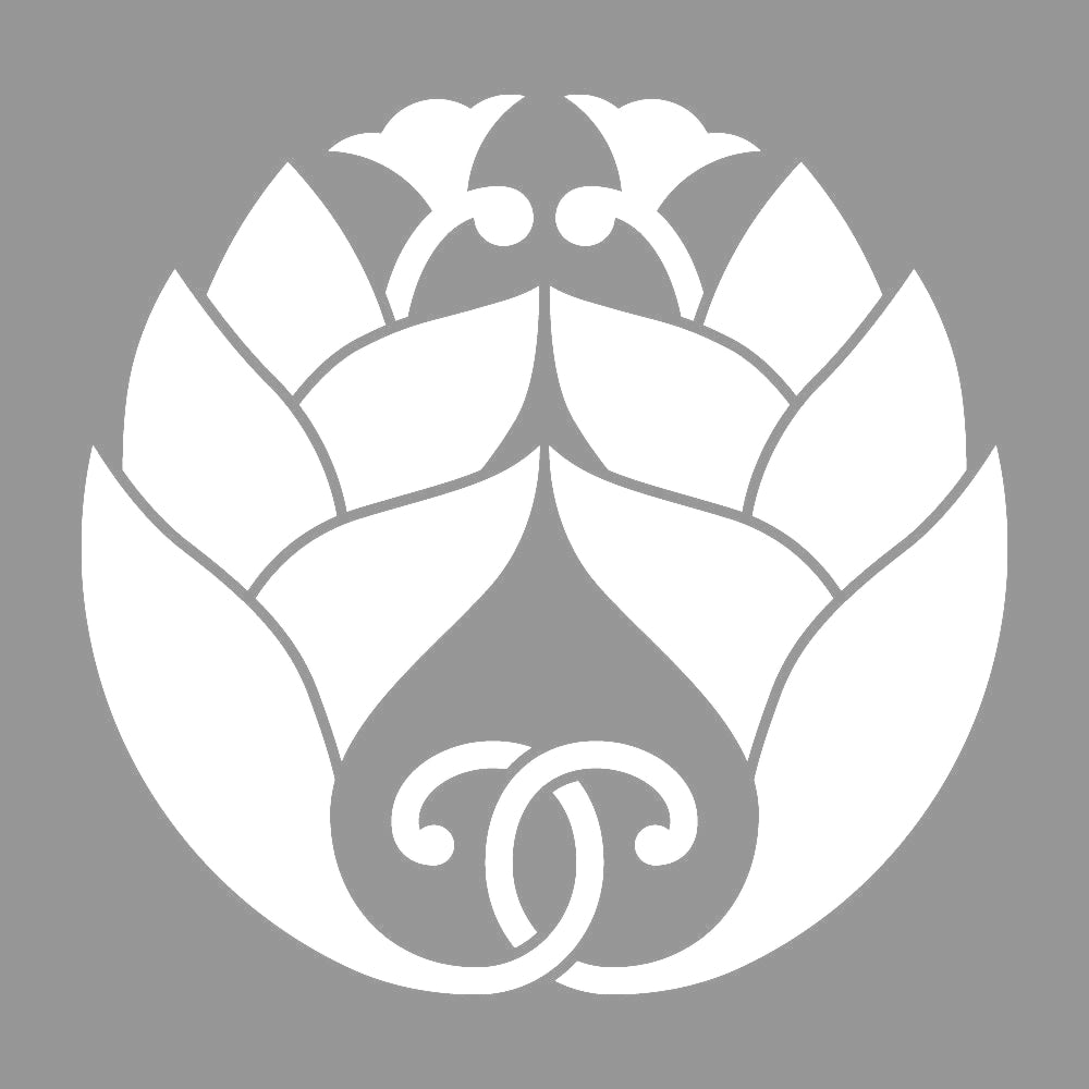 根違い茗荷紋 7