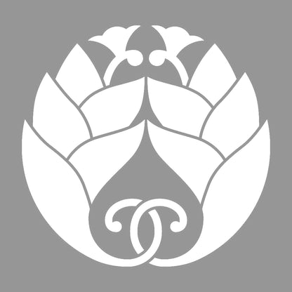 根違い茗荷紋 7