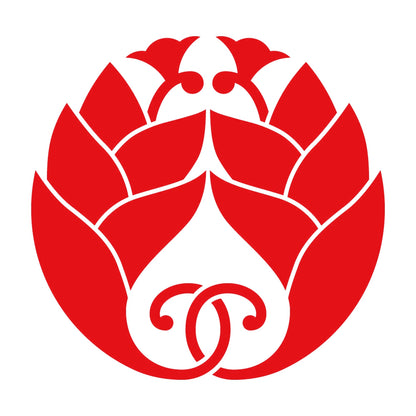 根違い茗荷紋 8