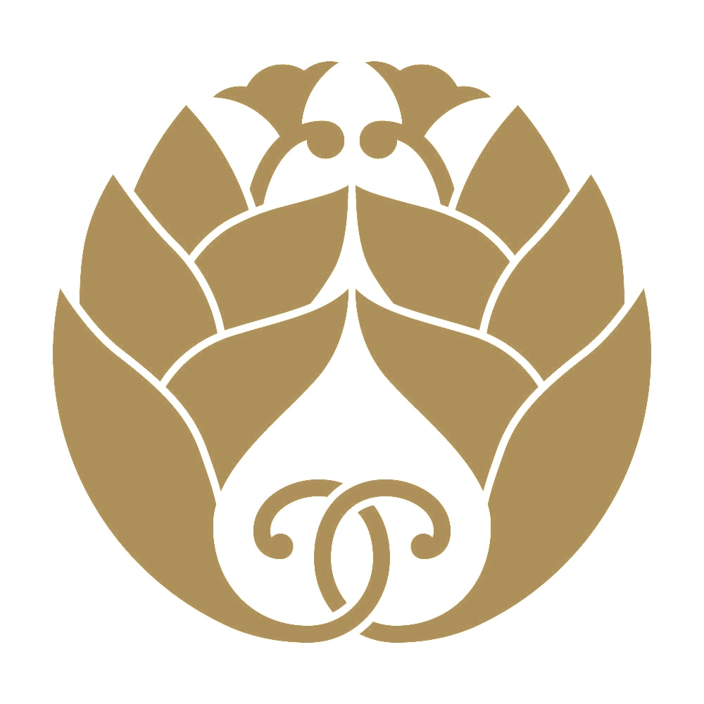 根違い茗荷紋 9
