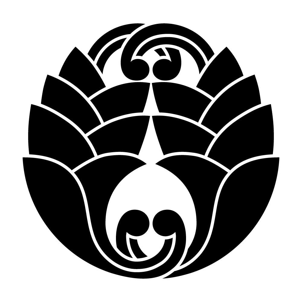 変わり抱き違い茗荷紋