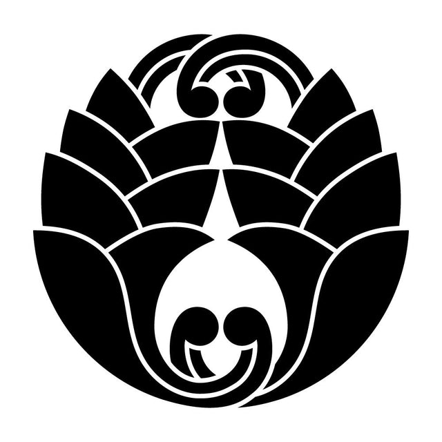変わり抱き違い茗荷紋