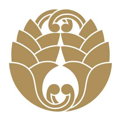 変わり抱き違い茗荷紋 9