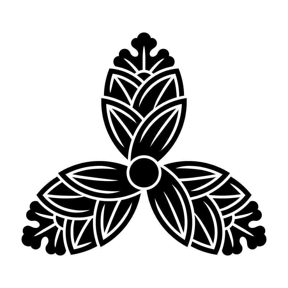 三つ茗荷紋