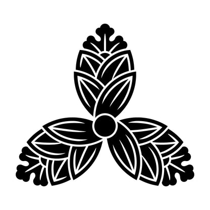 三つ茗荷紋