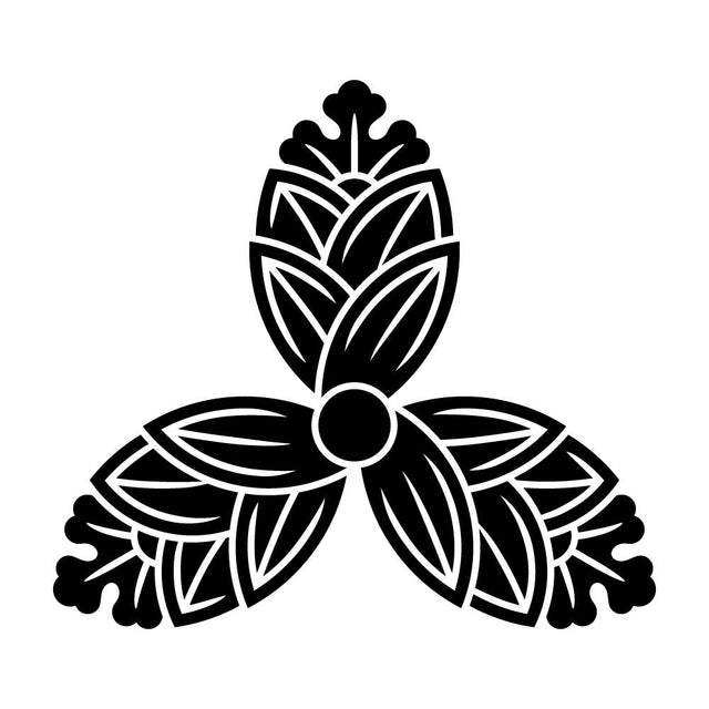 三つ茗荷紋