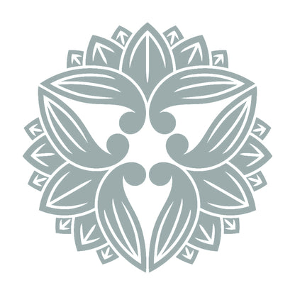 変わり三つ向かい茗荷崩し紋 10