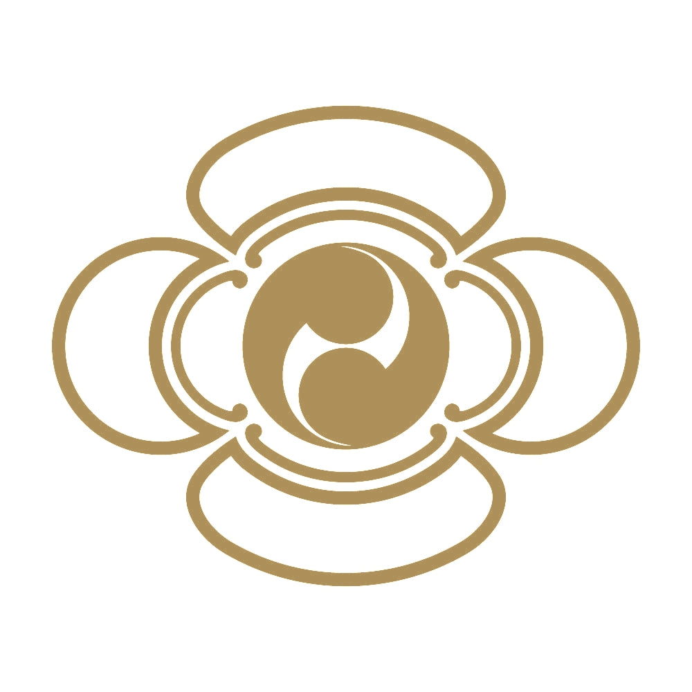 陰木瓜に二つ巴紋 9