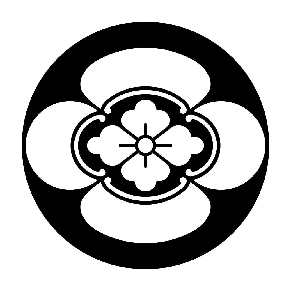 石持ち地抜き木瓜紋