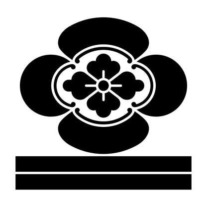 木瓜に二つ引き紋