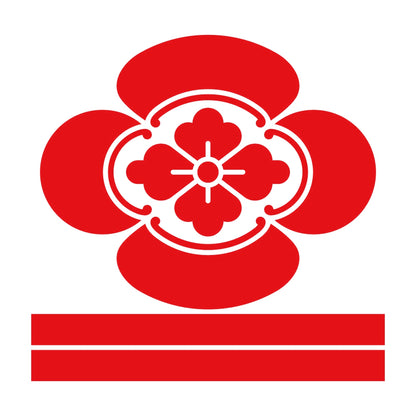 木瓜に二つ引き紋 8