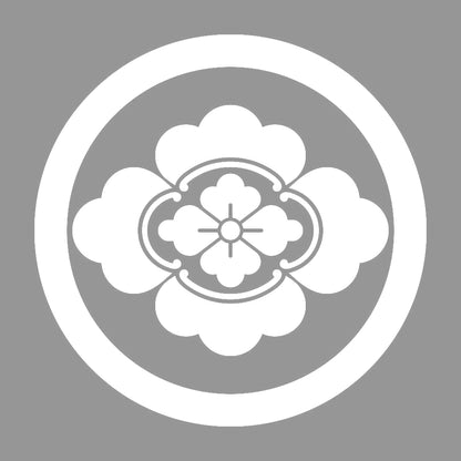 丸に唐木瓜紋 7
