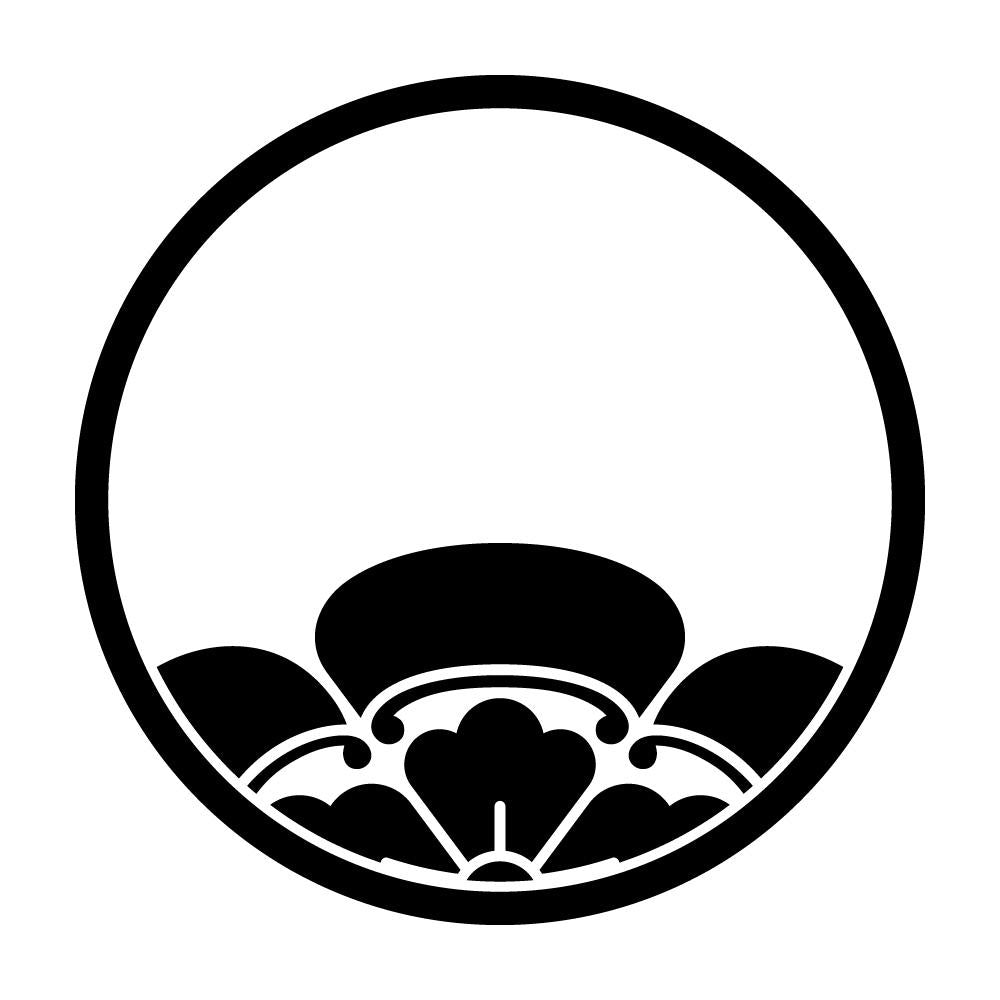 糸輪に覗き木瓜紋