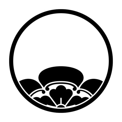 糸輪に覗き木瓜紋