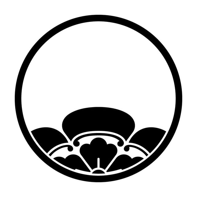 糸輪に覗き木瓜紋