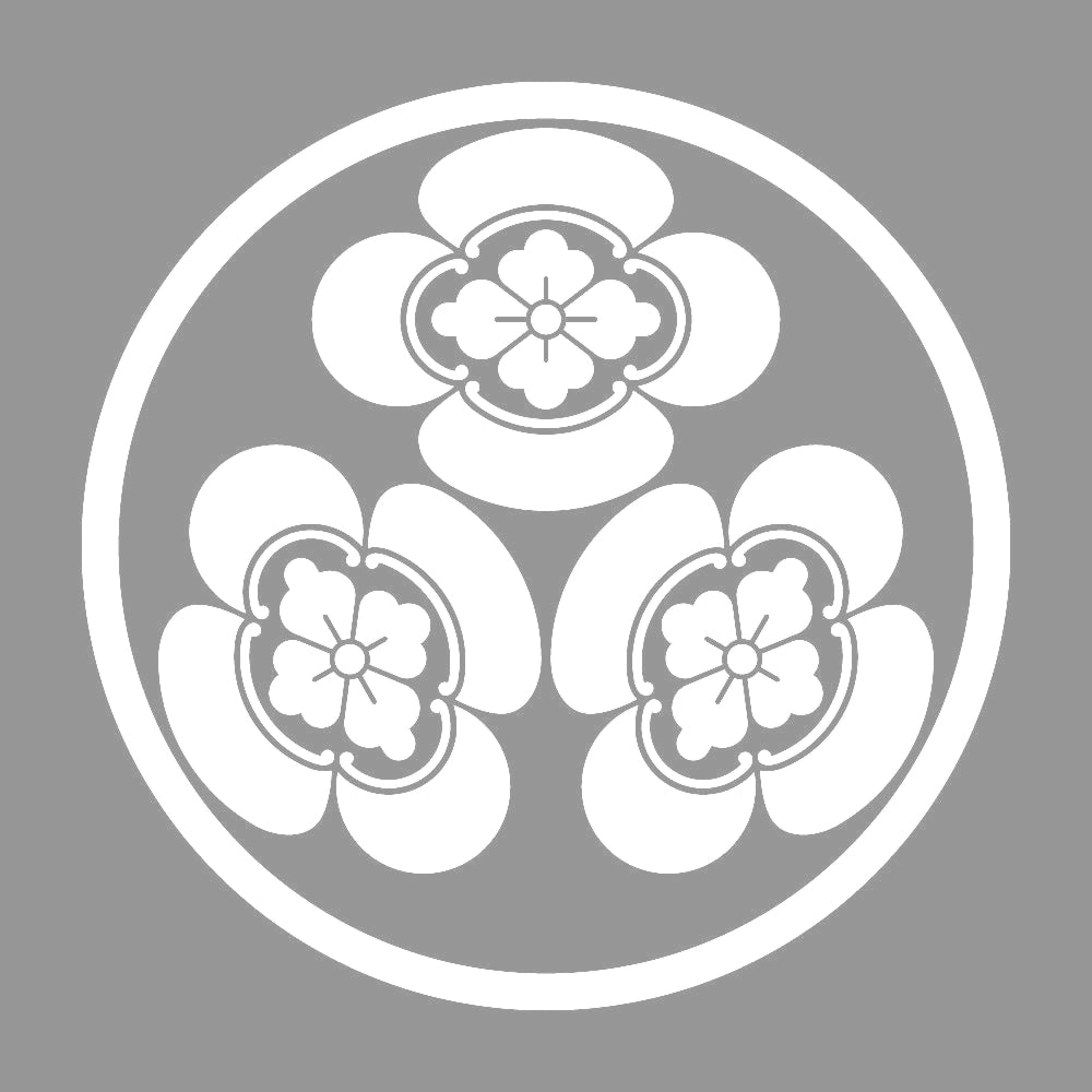 糸輪に三つ木瓜紋 7
