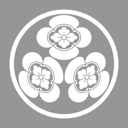 糸輪に三つ木瓜紋 7