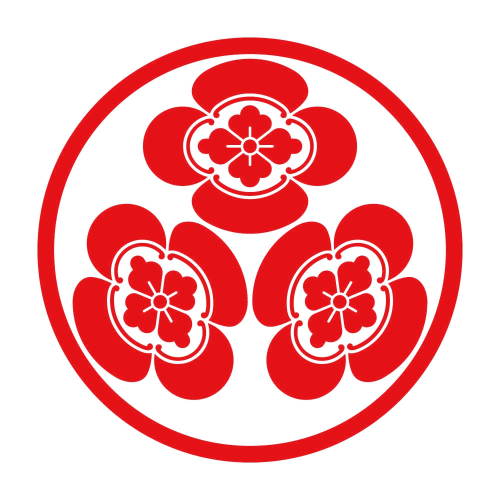 糸輪に三つ木瓜紋 8