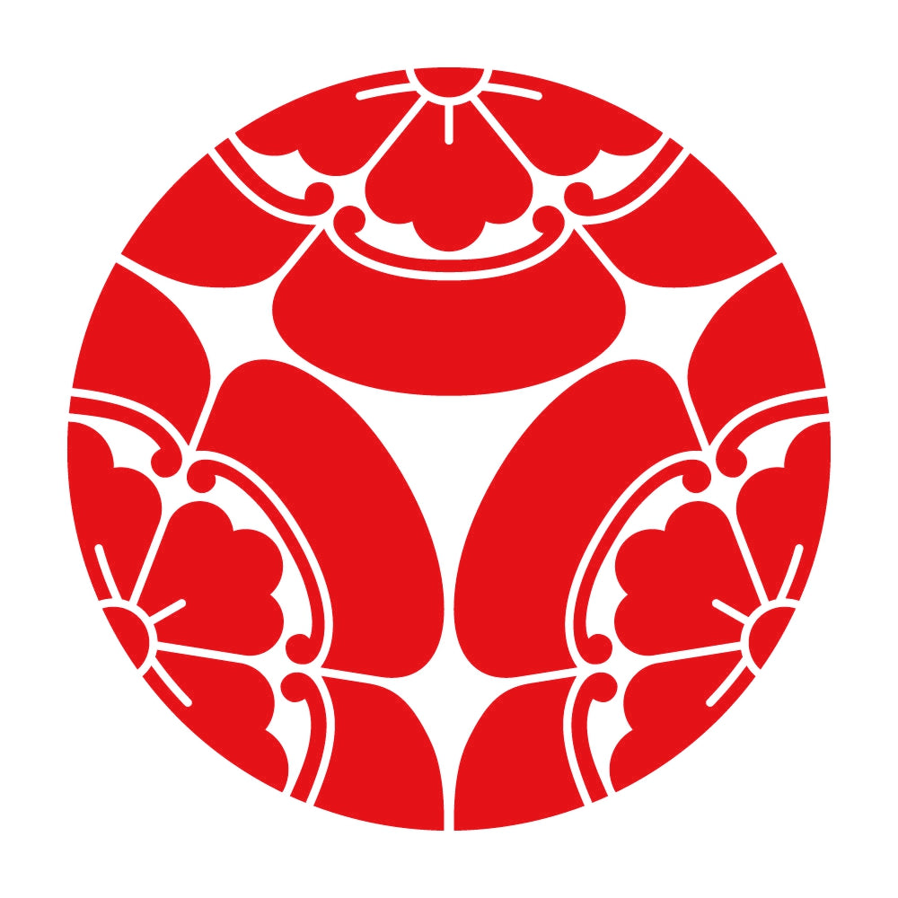 三つ割り木瓜紋 8