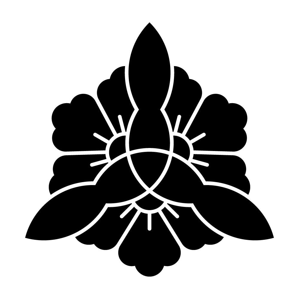 三つ割り木瓜崩し紋