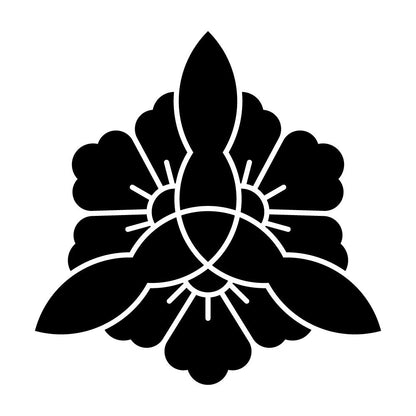 三つ割り木瓜崩し紋