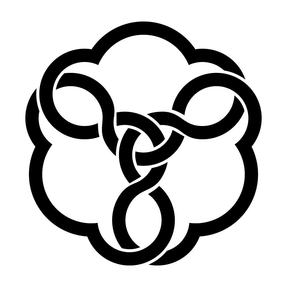 三つ結び木瓜紋