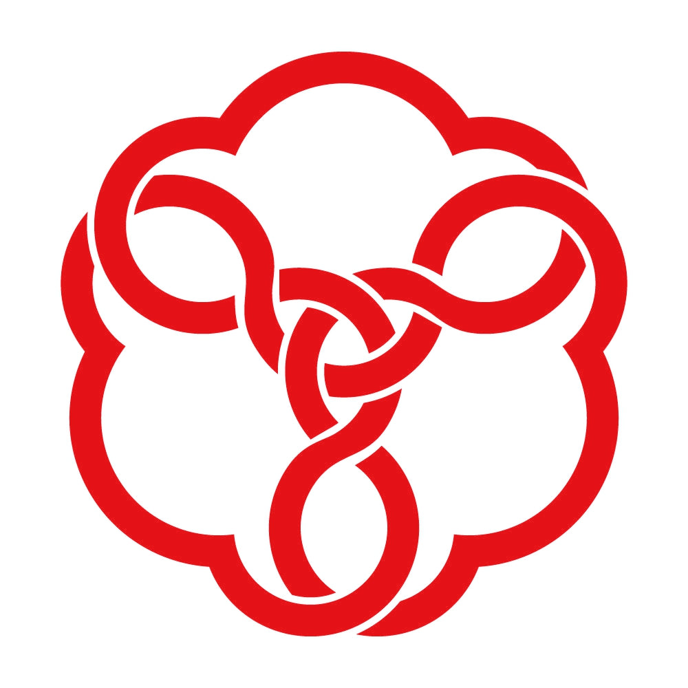 三つ結び木瓜紋 8