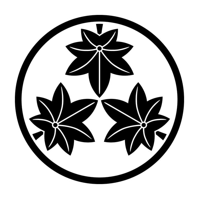 糸輪に三つ楓紋